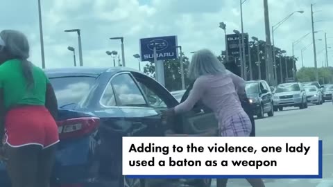 Road rage turns into brutal beatdown at a traffic light