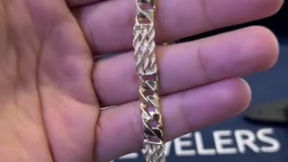 Solid Rope & Cuban Link Men's Bracelet