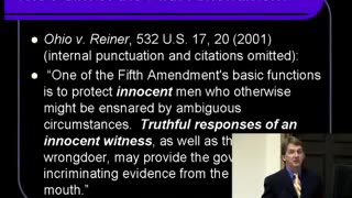 Your Right to Remain Silent A New Answer to an Old Question - Do Not Talk ? O.K.