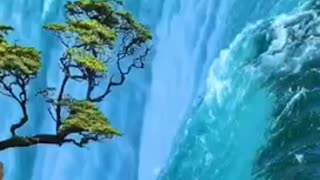 Water fall hd nature whatsapp status viral video