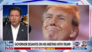 USA: DeSantis says he had a "good meeting" with President Trump!
