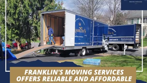 Franklin's Moving Services: Dependable Movers at Your Service