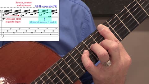 Technique Left-Hand, Part I. Video #61: m57-58