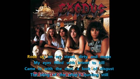 Exodus - Faster Than You'll Live To Be (high plains karaoke}