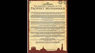 Last Sermon of Nabi Muhammad(saw)