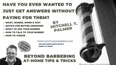 Questions your barber should ask YOU!