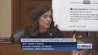 Twitter's Crimes Against The Constitution Part I: Rep. Nancy Mace Exposes Censorship Of Doctors