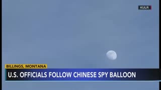 Chinese spy balloon over the U.S