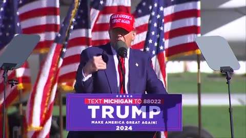 🚨🇺🇸 Donald Trump Addresses Supporters in Battleground Michigan 🇺🇸🚨