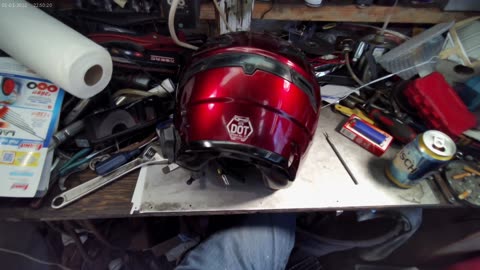 Painting my helmet