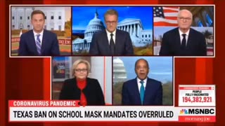 Morning Joe on MSNBC Panel Discusses Elon Gerberg's Comments on Ending Mask Mandates