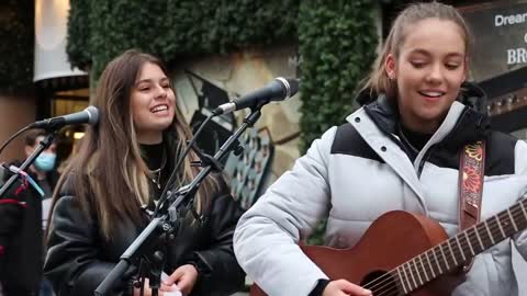 STREET WENT WILD FOR THIS PERFORMANCE - Sam Smith - Lay Me Down - Allie Sherlock & Saibh Skelly.mp4