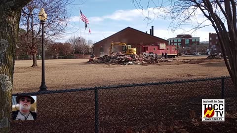 Huntsville Depot Building Demolition