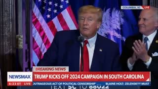 Trump announces his 2024 run in South Carolina 1/28/23