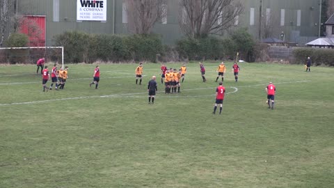 Near Miss! | Bickerstaffe AFC Go Close From a Freekick | No Goal | Grassroots Football Video