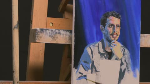 Tony Hinchcliffe/Kill Tony fan art/ Oil Painting