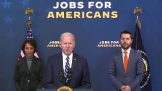 Biden: "The state of our economy is strong."