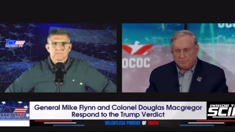 Inside the SCIF: Mike Flynn e Douglas MacGregor reagiscono alla sentenza di Trump