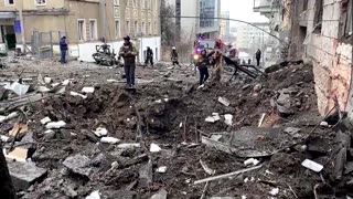 Russian missiles hit Kharkiv: local authorities