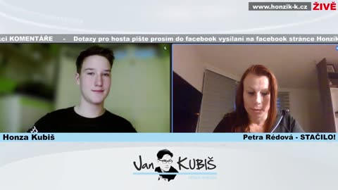Rozhovor : Honza Kubiš s Petra Rédová - STAČILO! / 1.6. 2024 - www.honzik-k.cz