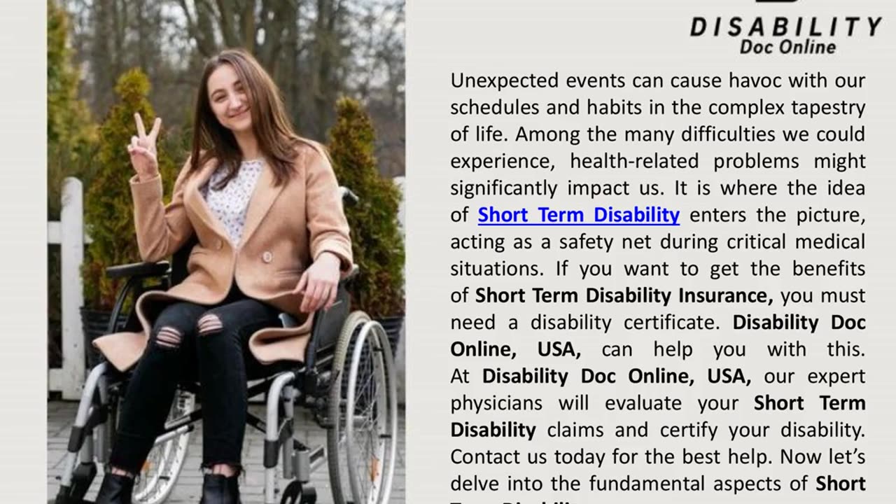 What Do You Mean By Short Term Disability?