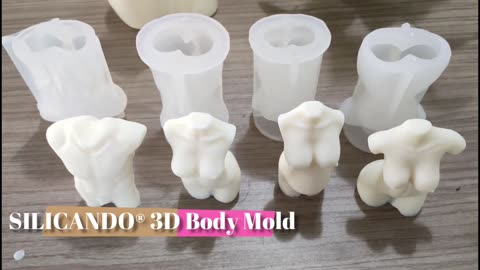 Unleash Your Inner Artist: 3D Human Body Art Candle with Silicone Mold (Brumbelievable!)