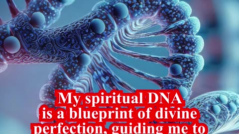 My spiritual DNA is a blueprint of divine perfection