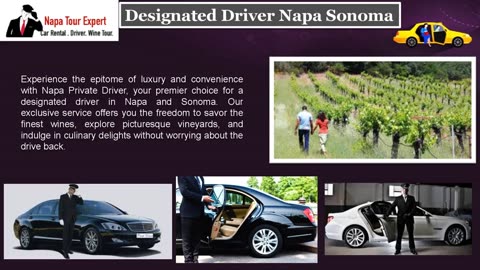 Unlock the Ultimate Wine Country Experience with Your Designated Driver in Napa and Sonoma