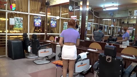 Great service barber shop, she always does her best to bring satisfaction to customers!