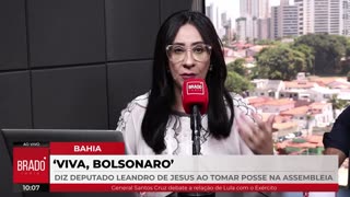 “VIVA, BOLSONARO”, DEPUTADOS BOLSONARISTAS TOMAM POSSE NA BAHIA