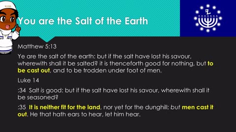 You are the Salt of the Earth | part 3 | Torah Menorah