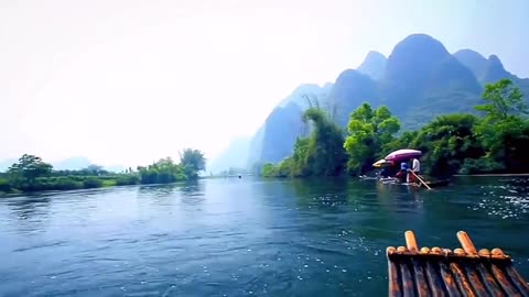Drunk in Guilin, Guilin landscape is as beautiful as a picture