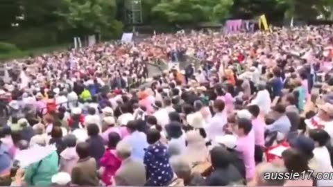 Former Japanese Minister, Who Is COVID-Vaccine-Injured, Apologizes During Massive Protest In Japan