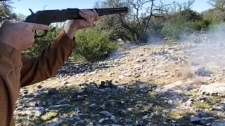 Black Powder Slow Motion (Winchester 1873)🤠🔫#shorts