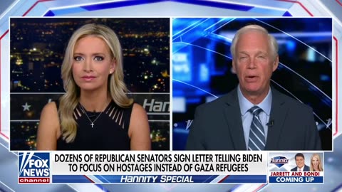 Ron Johnson: Biden's Gaza Refugee Plan Is Only About Winning Michigan