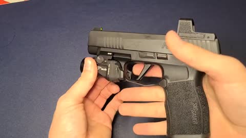 How to Install Streamlight TLR7 sub on Sig P365XL