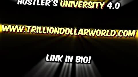The Matrix wants you weak and poor, they don’t want people to escape! Www.trilliondollarworld.com