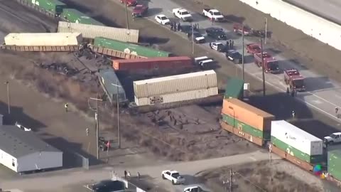 Train Derailed in the Houston - Kills driver
