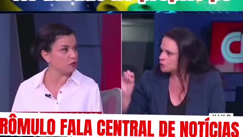 Jornalistas da CNN brigando por causa de Alexandre Moraes