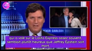 Tucker Carlson à propos de la mort d'Epstein / 23-01-2023