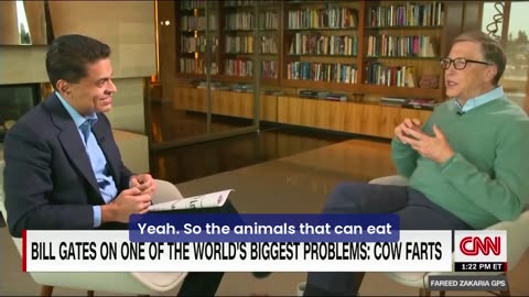 Bill Gates on one of the world's biggest problem: cow farts