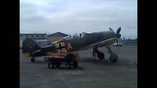 Focke-Wulf Fw 190 Engine Start