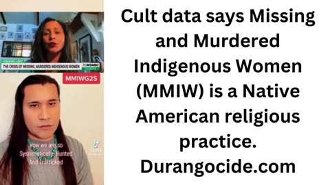 #MMIWawareness #CultMapping #Durangocide #NarcissistGaslighting #ICWA