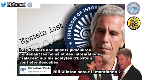 Les noms et les informations sur les acolytes d'Epstein seront descellés