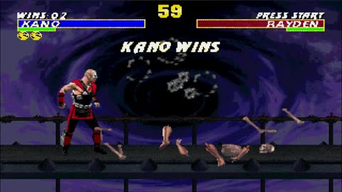 Ultimate Mortal Kombat Trilogy: Kano Fatality