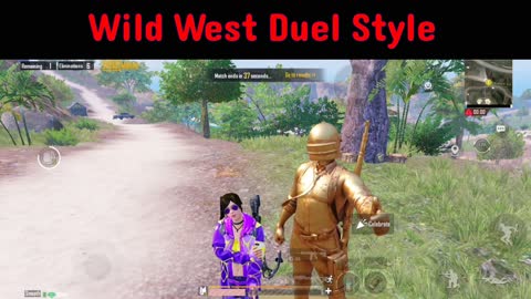 Wild West Duels in PubG Mobile