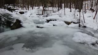 Frozen Waterfall