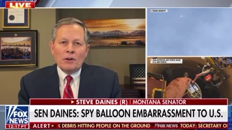 Sen Daines: Spy Balloon Embarrassment to U.S.