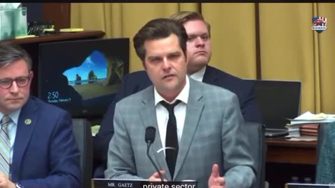 Matt Gaetz: Lobbying - Pfizer is a Revolving Door for all Government Officials