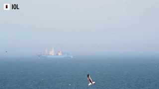 WATCH: The Akademik Alexander Karpinsky Seismic Survey Vessel Left the Port of Cape Town